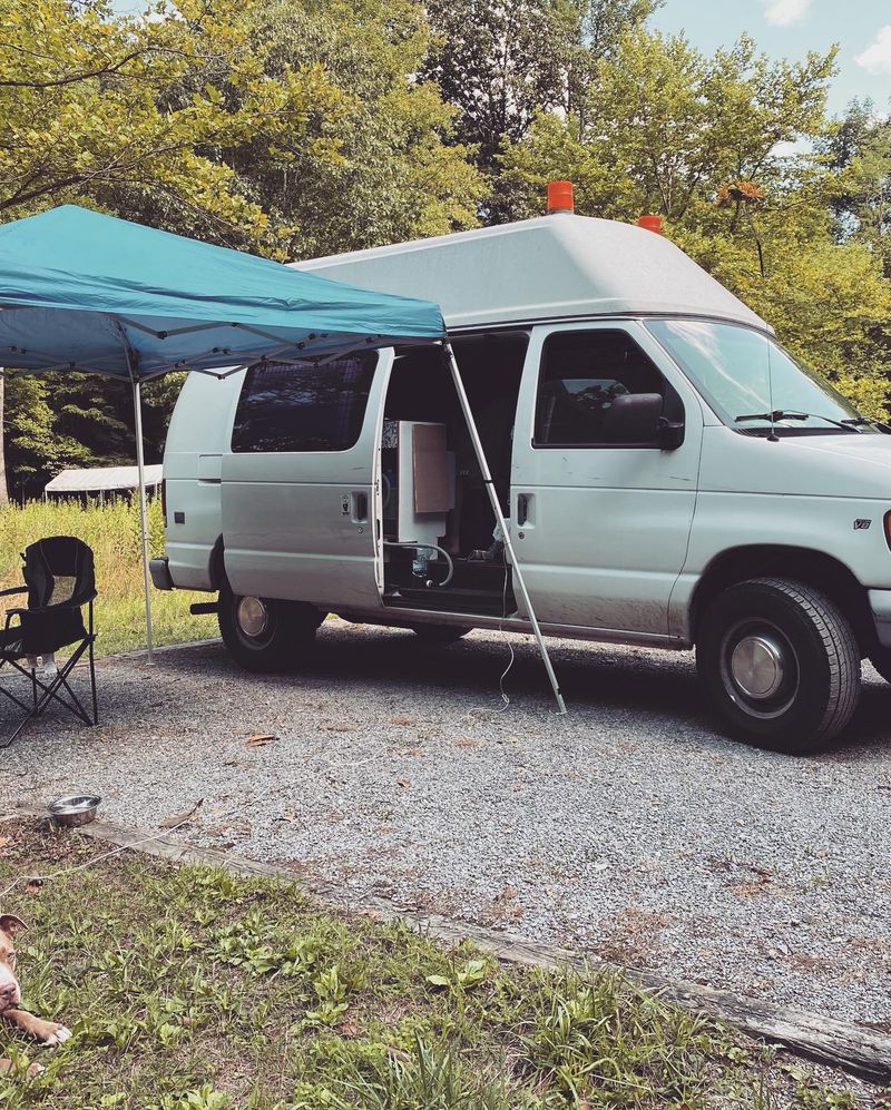 Picture 1/38 of a 1999 Ford E350 Superduty Hi-top Campervan for sale in Frederick, Maryland