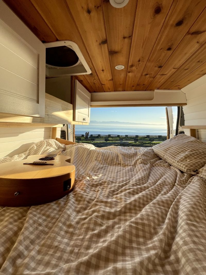 Picture 3/7 of a Handcrafted Cedar Camper Van- 2018 Ram Promaster for sale in San Diego, California