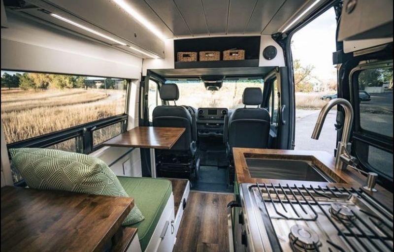 Picture 2/8 of a Adventure Ready - 2019 Mercedes Sprinter, High Roof, 4x4 for sale in Denver, Colorado