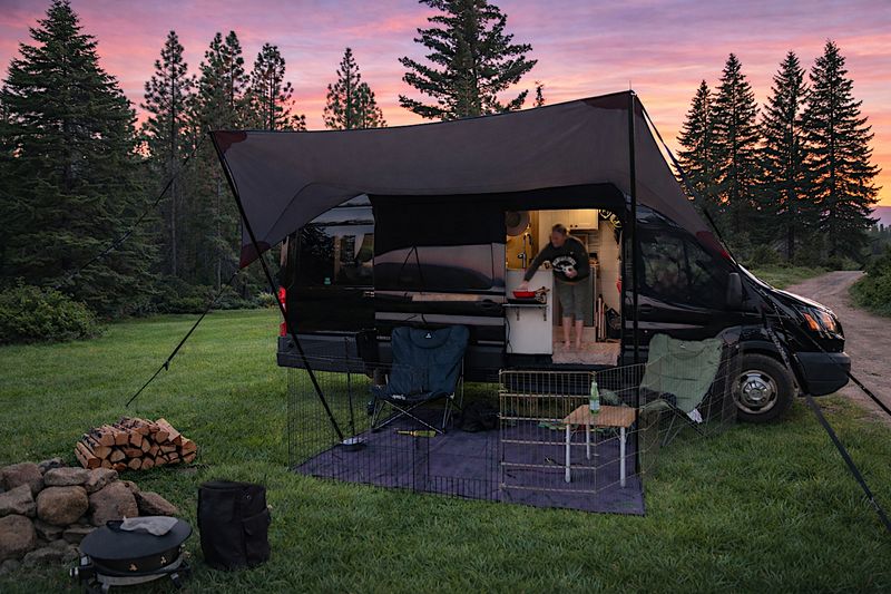 Picture 2/21 of a 2018 Ford Transit 350 HD Solar Powered for sale in Sebastopol, California