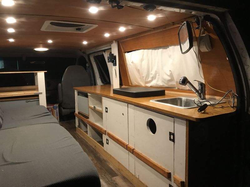 Picture 1/34 of a 2004 Ford E350 XL Beautiful Build, Rusty Shell for sale in Burlington, Wisconsin