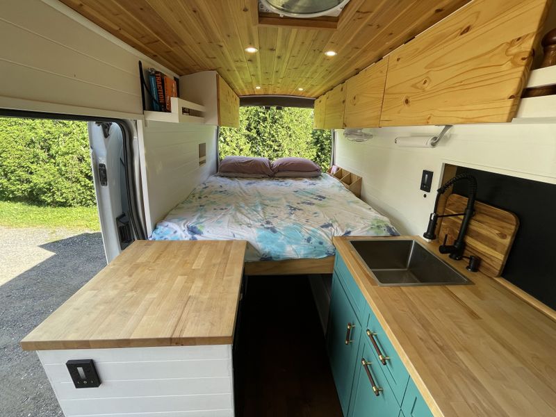Picture 2/13 of a 2015 Diesel Ford Transit Camper  for sale in Scarborough, Maine