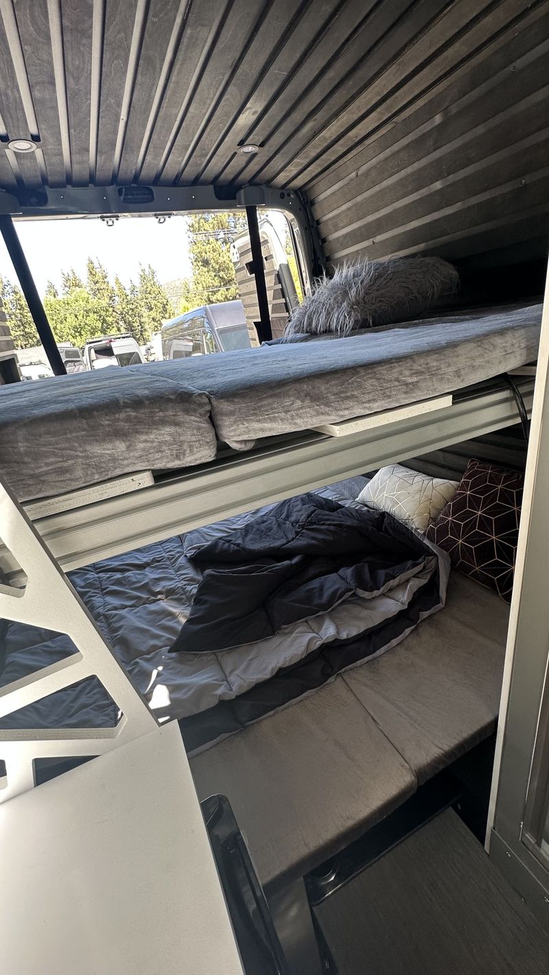 Picture 5/22 of a  144 Sprinter that sits/sleeps 5 with ELEVATORbed & BATHROOM for sale in Big Bear City, California