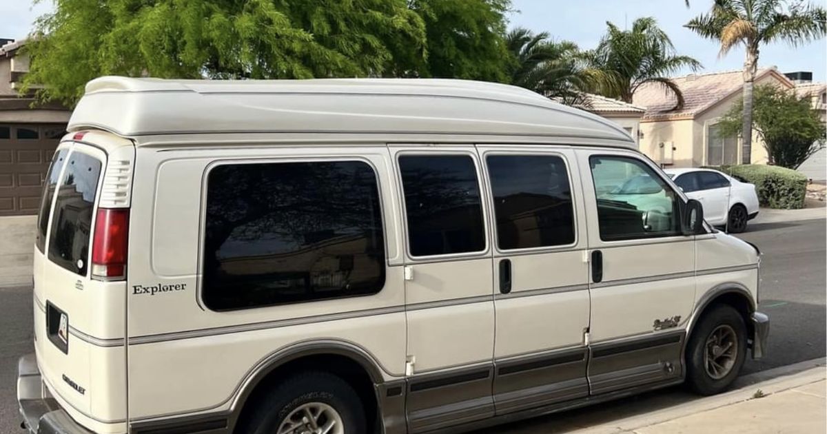 Camper Van For Sale 1999 Chevy Express Camper Van in Phoenix, Arizona