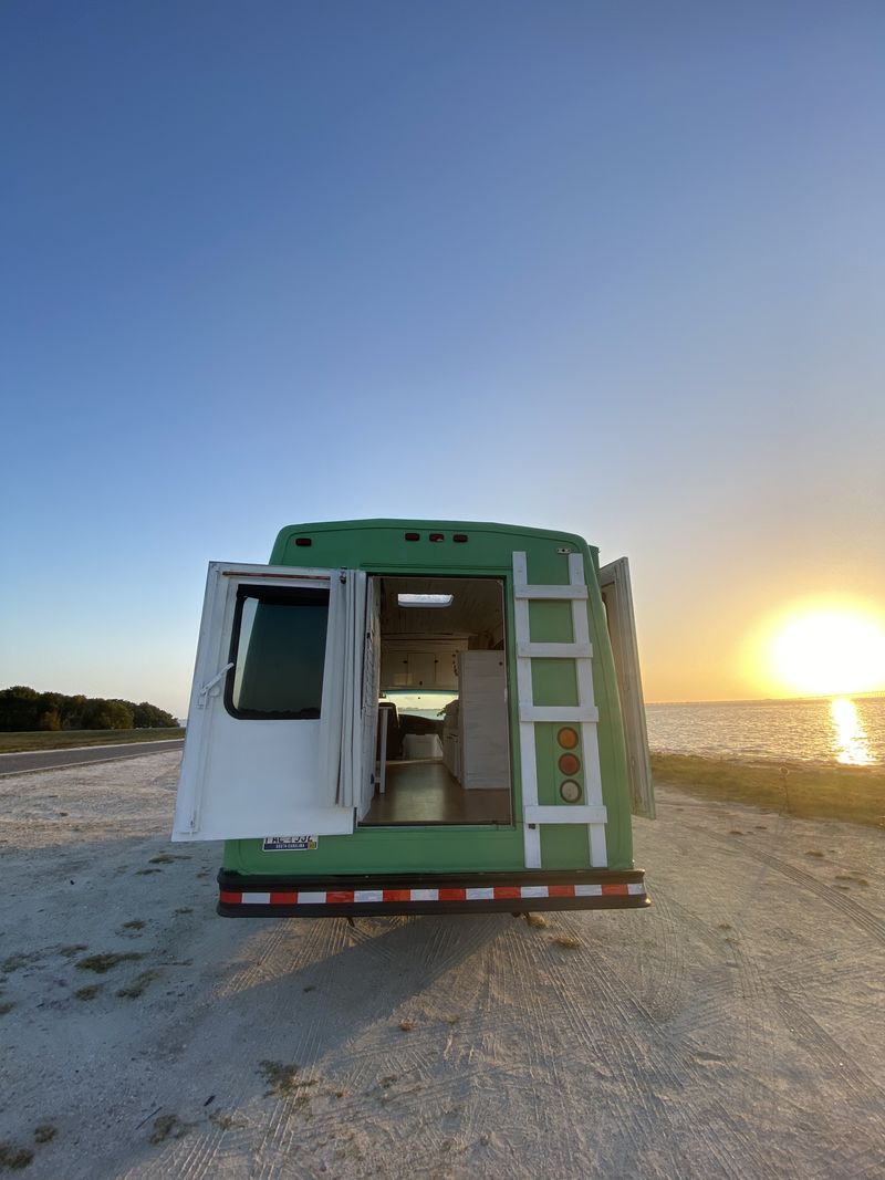 Picture 4/21 of a Boho Dream Skoolie Shuttle Bus with SKYLIGHT + SWING for sale in Saint Petersburg, Florida