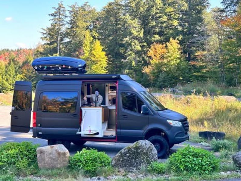 Picture 1/42 of a 2021 Mercedes Sprinter 4x4 144 custom camper van for sale in Pulaski, New York