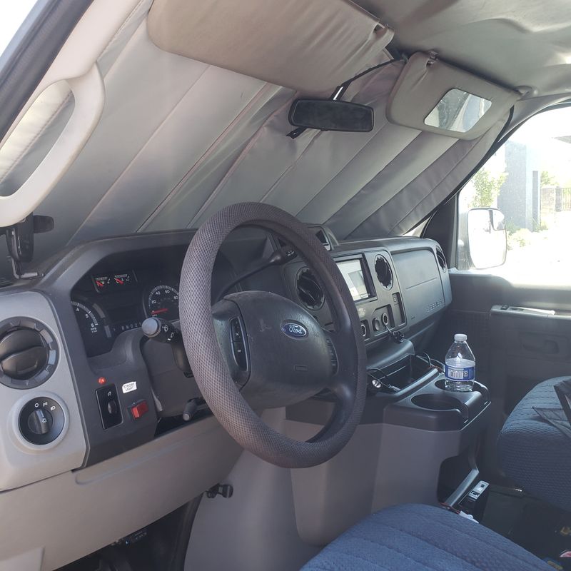 Picture 5/19 of a White 2012 Ford E-150 Series Van with topper, 4.6L V8 for sale in Henderson, Nevada