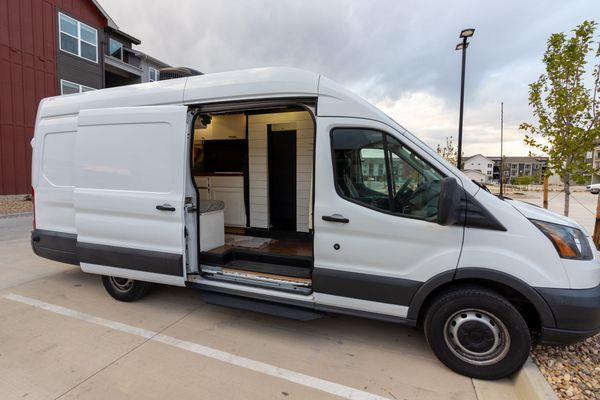 Extended high top shop vans for sale