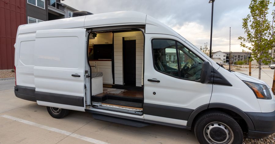 Ford transit high roof extended for sale 2024 near me