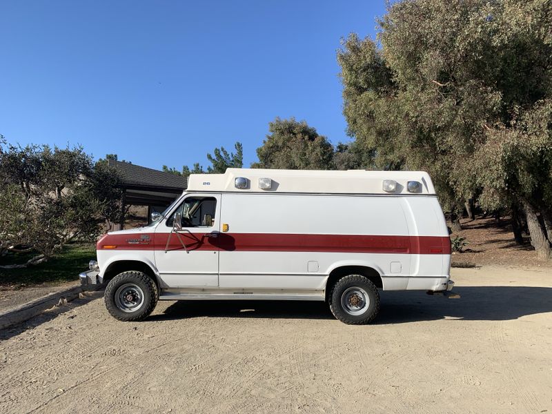 Picture 1/7 of a 1989 Ford e350 4x4 quigely 7.3l diesel 64k Miles  for sale in Medford, Oregon