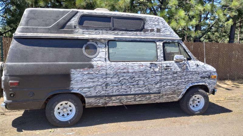 Picture 1/8 of a 1987 Chevy conversion van , custom interior for sale in Portland, Oregon