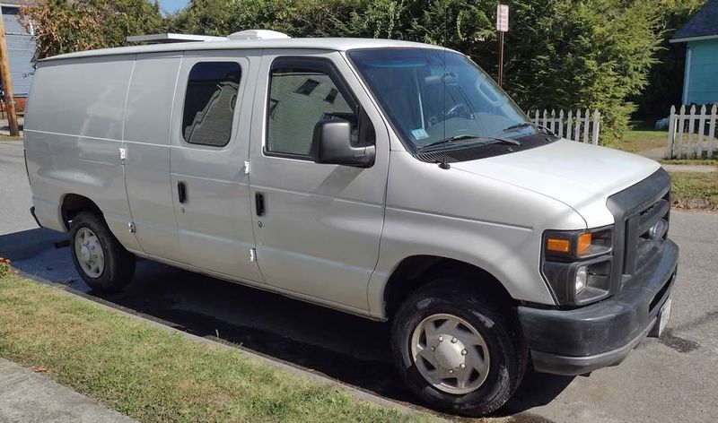 Picture 1/9 of a 2008 Ford E150 Cargo Van for sale in Chicopee, Massachusetts