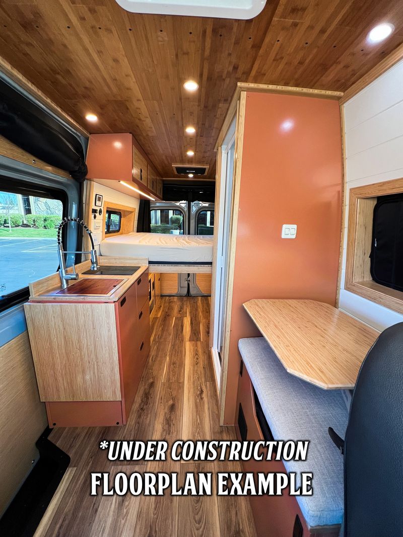 Picture 1/16 of a AWD 19ft Mercedes Campervan New, Indoor Shower, A/C, Heater for sale in Rancho Cordova, California