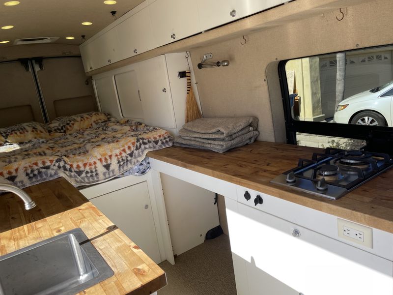 Picture 6/16 of a Professionally Built Ford Transit 350 High Roof Ext Length  for sale in Huntington Beach, California