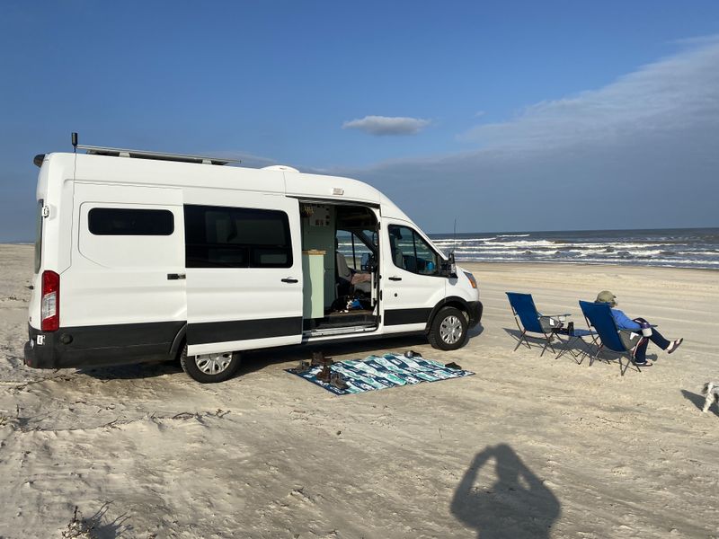 Picture 4/30 of a Beautiful Ford Transit off-grid camper van- Price drop! for sale in Ironwood, Michigan