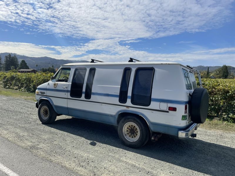 Picture 2/13 of a 1983 chevy g20 diesel camper van -Burning Man?  for sale in Livermore, California