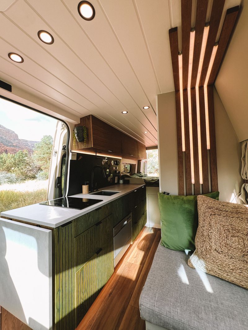 Picture 2/40 of a 4x4 Mercedes Sprinter with heated floors and tropical shower for sale in Los Angeles, California