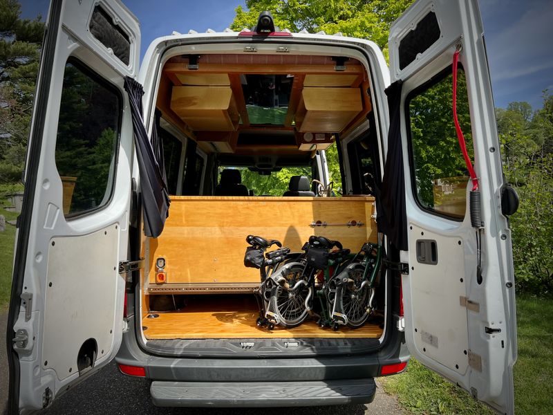 Picture 3/20 of a 2017 MB Sprinter conversion van with a 10kW lithium system for sale in Brooklyn, New York