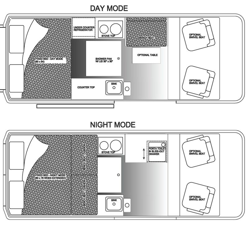 Picture 2/17 of a Beautifully designed open layout van by Latitude Vans  for sale in Ventura, California