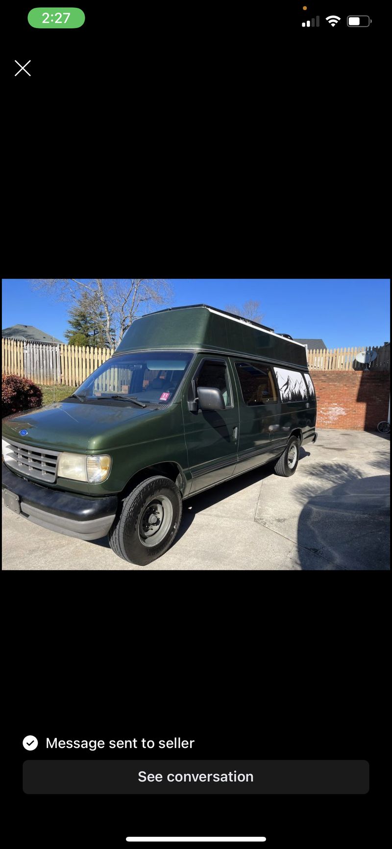 Picture 5/10 of a 1996 Ford Econoline for sale in Winston-Salem, North Carolina