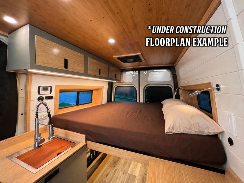 Picture 1/15 of a AWD 19ft Mercedes Campervan -New, A/C, Heater, Hidden Toilet for sale in Rancho Cordova, California