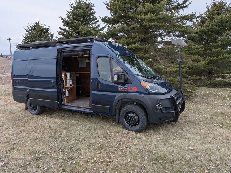 Picture 1/18 of a 2022 Ram Promaster 159"EXT Off Grid Build for sale in Winona, Minnesota