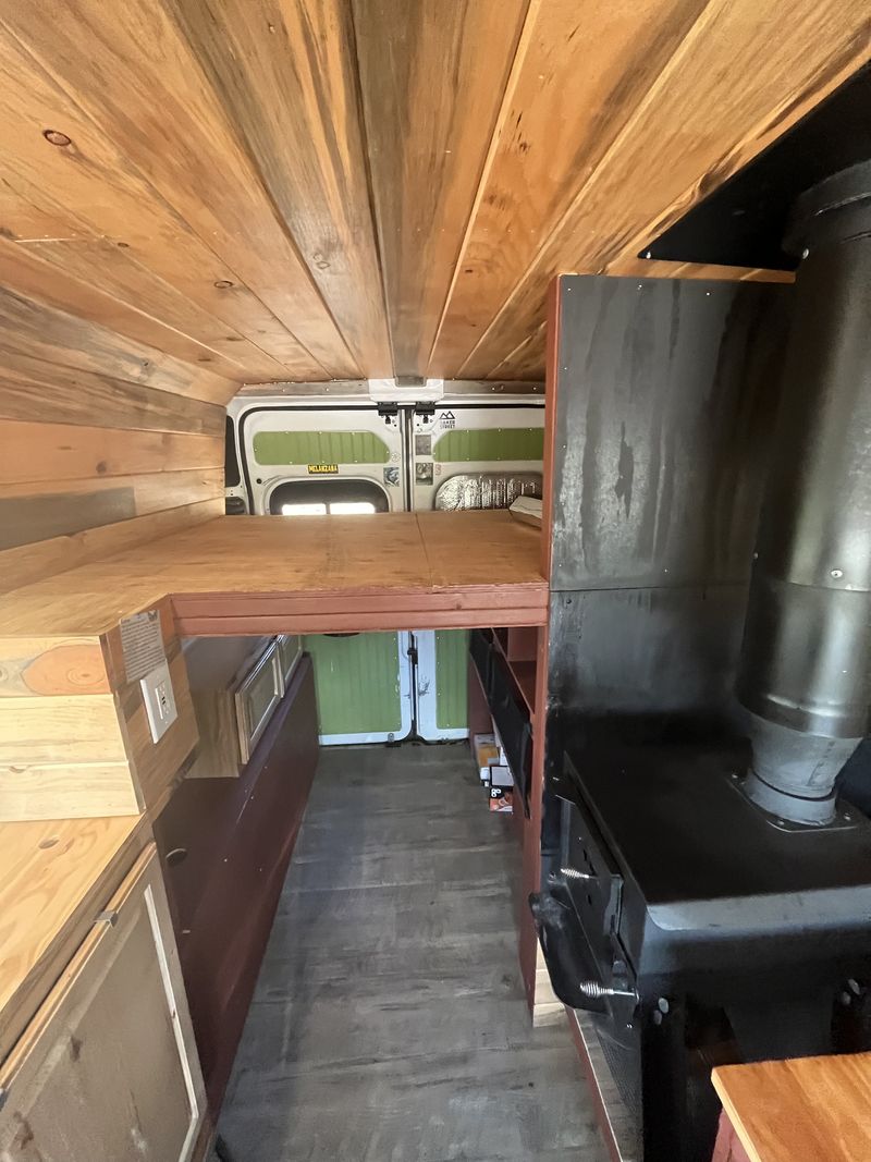 Picture 3/19 of a Lifted ProMaster With Wood Stove! Ski Van for sale in Leadville, Colorado