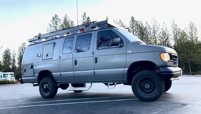 Picture 1/9 of a 1 Ton E350 Quigley 4x4 Camper Van for sale in Reno, Nevada