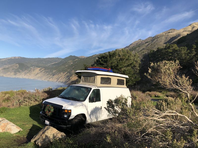 Picture 1/36 of a 2008 Ford E350 Campervan Sportsmobile Pop Top, Full Convert for sale in Oceanside, California