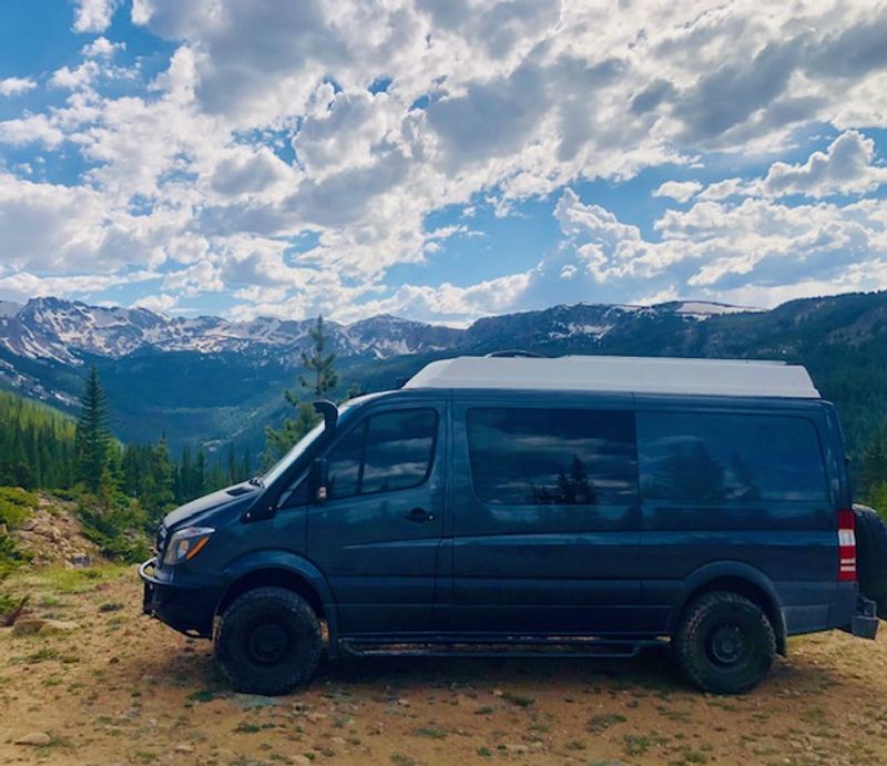 Picture 2/29 of a 2015 Mercedes Sprinter 144 4x4 with Pop Top! for sale in Loveland, Colorado