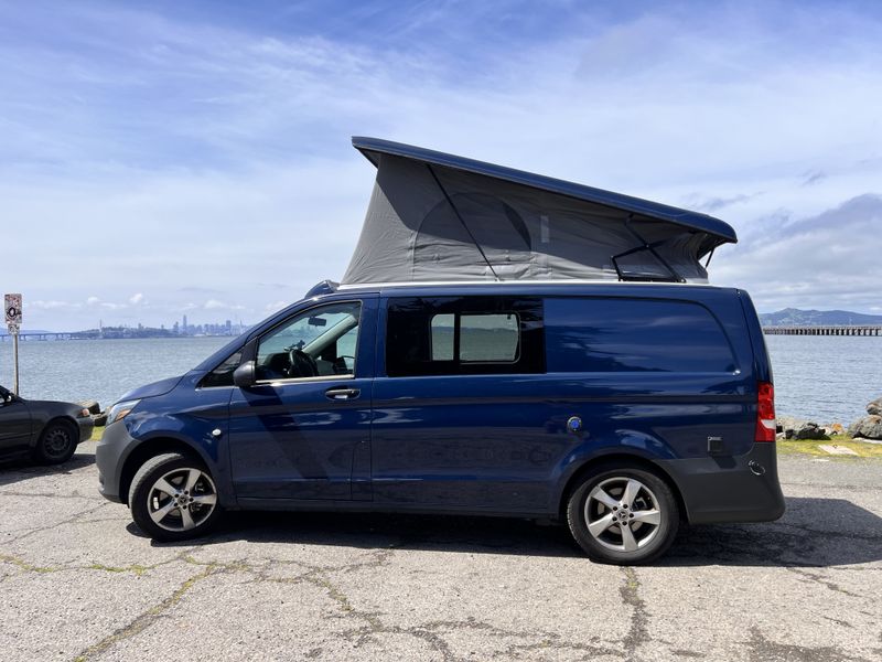 Picture 2/9 of a 2022 Mercedes Metris campervan, almost new! for sale in Berkeley, California