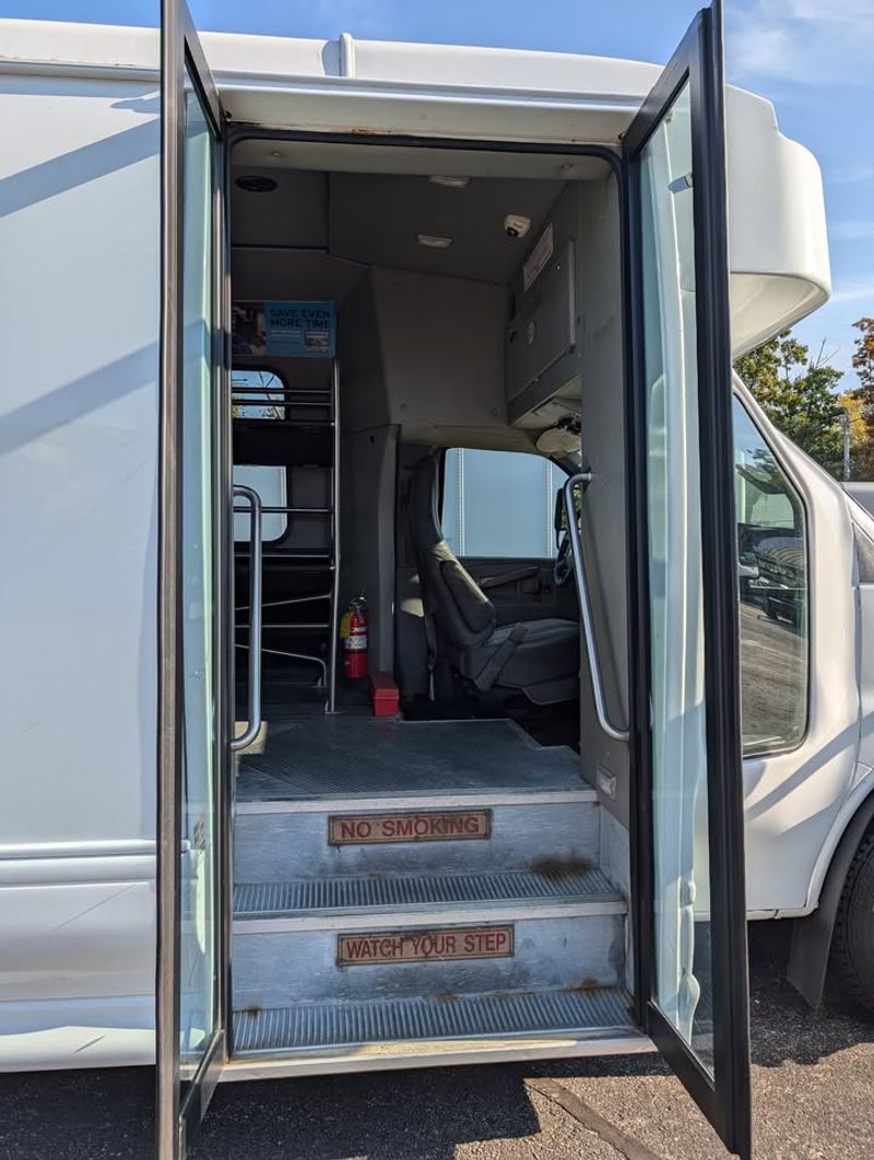 Picture 5/11 of a 2017 Chevy Express 4500 shuttle bus for sale in Wareham, Massachusetts