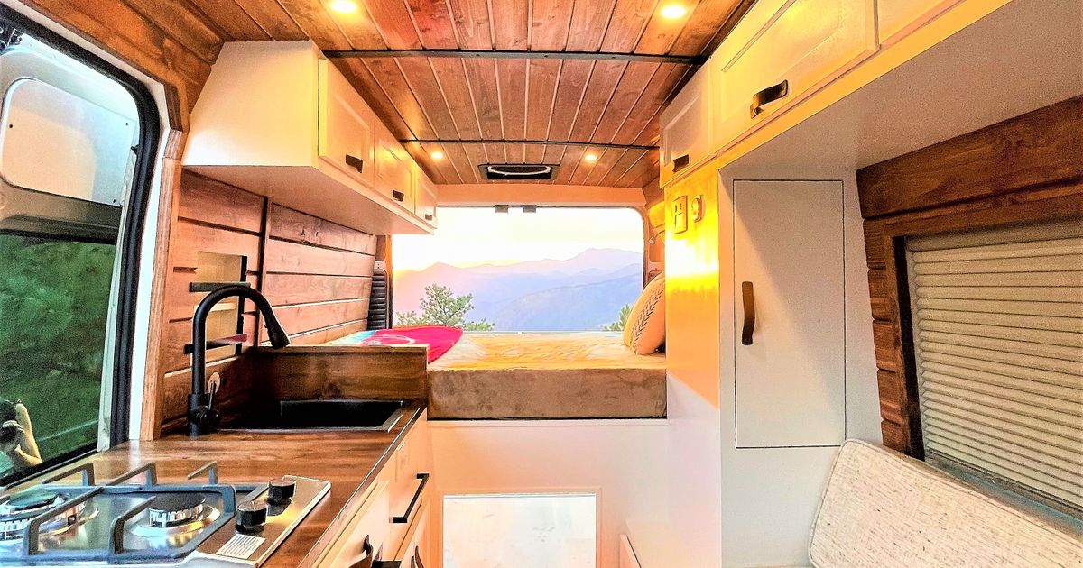 Camper Van For Sale 2022 All Season, Fully Equipped, 159 Promaster