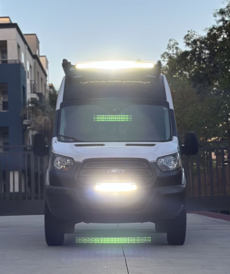 Picture 1/30 of a 2018 Ford Transit 250 High-Roof 148 WB Extended Camper Van for sale in Irvine, California