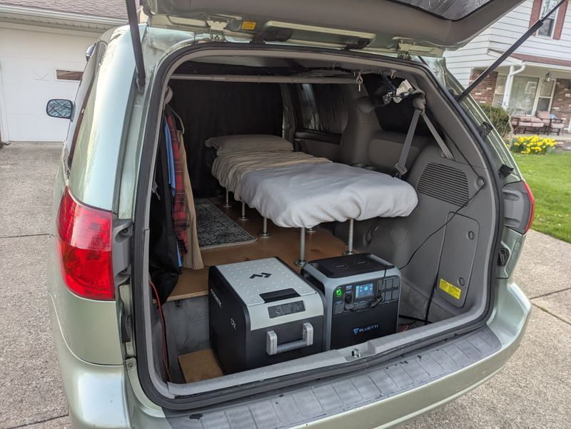 Picture 1/18 of a 2008 Toyota Sienna Solar Campervan for sale in North Olmsted, Ohio
