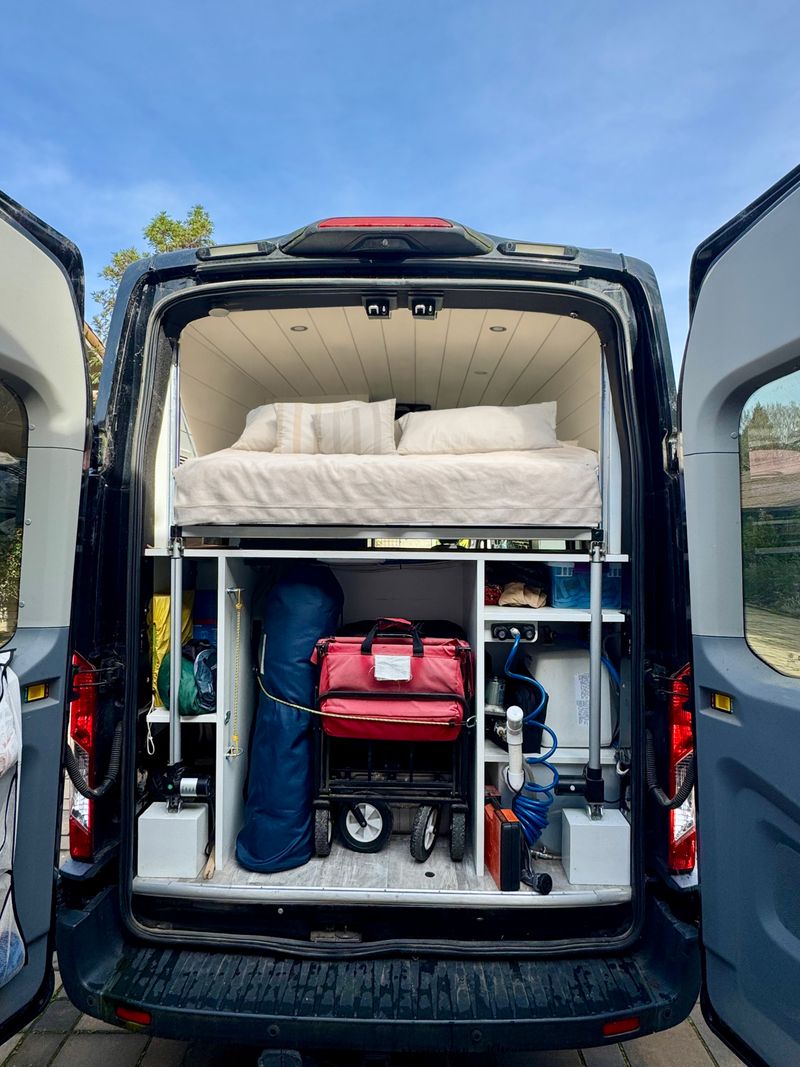 Picture 5/21 of a 2018 Ford Transit 350 HD Solar Powered for sale in Sebastopol, California