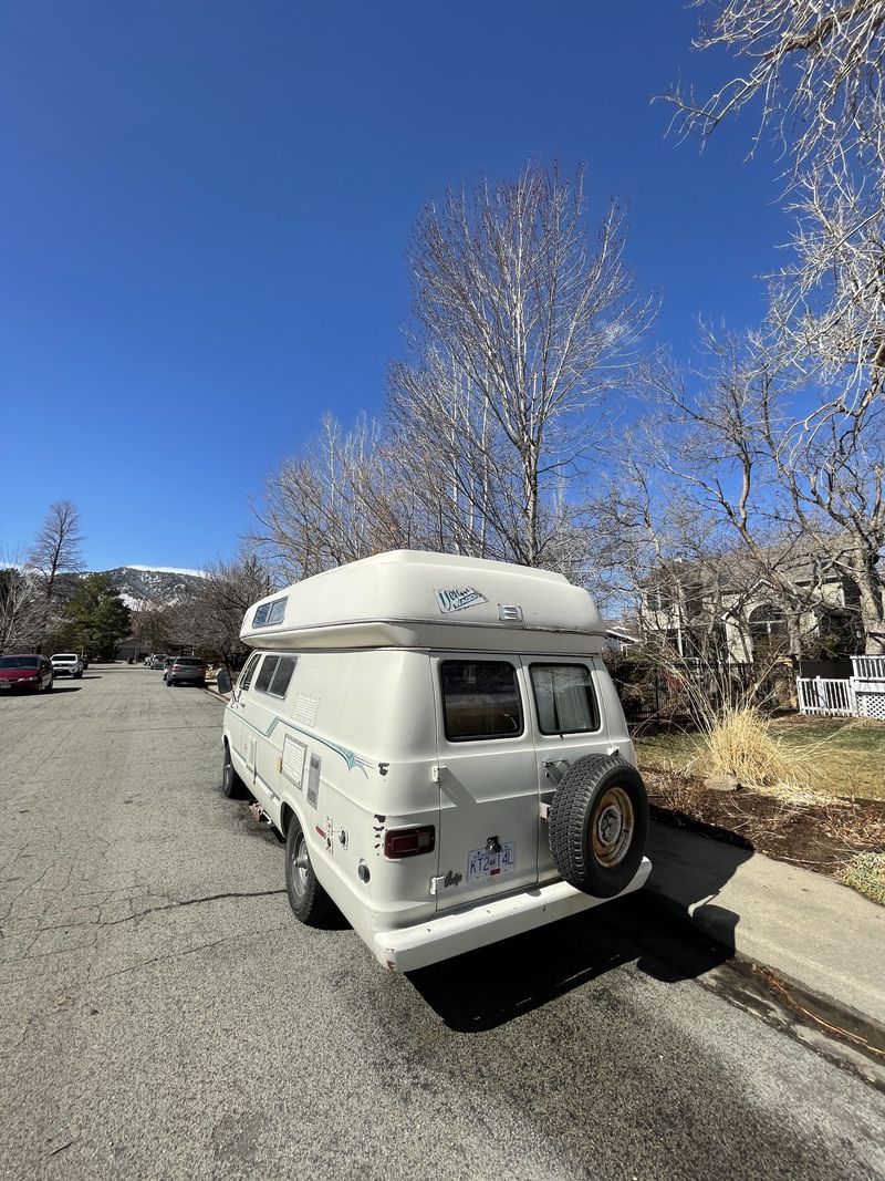 Picture 5/39 of a 1976 Dodge Tradesman b200 campervan  for sale in Boulder, Colorado