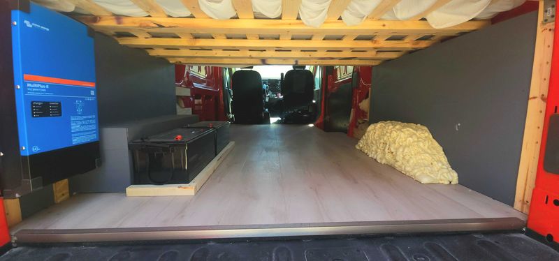 Picture 2/15 of a 2020 Ford Transit AWD LWB Medium Roof- Partial Build for sale in Cedar Rapids, Iowa