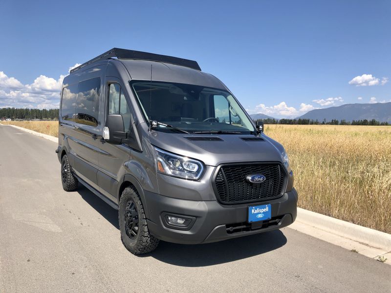 Picture 2/13 of a 2022 AWD Ford Transit 350 Ecoboost Medium Roof for sale in Whitefish, Montana