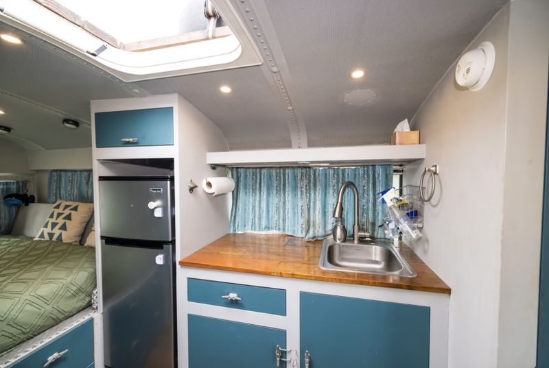 Picture 3/10 of a Off Grid Diesel Skoolie Conversion - Roof Deck - Turn Key for sale in San Diego, California