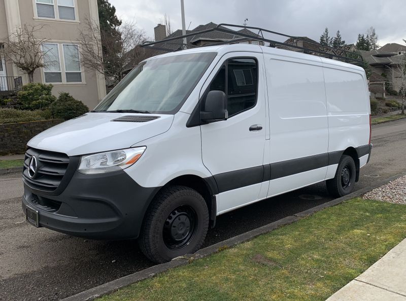 Picture 1/8 of a 2019 Mercedes Sprinter 1500  Gas 98k Miles Roof Rack & Bed for sale in Clackamas, Oregon