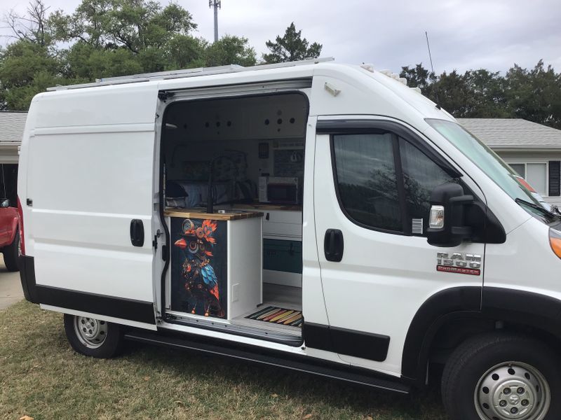 Picture 3/20 of a 2020 Dodge promaster 1500 camper van with solar generator for sale in Summerfield, Florida