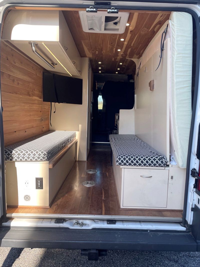 Picture 1/5 of a Murphy Bed 2017 Promaster 159 WB  Indoor Shower (See Video) for sale in Frederick, Maryland