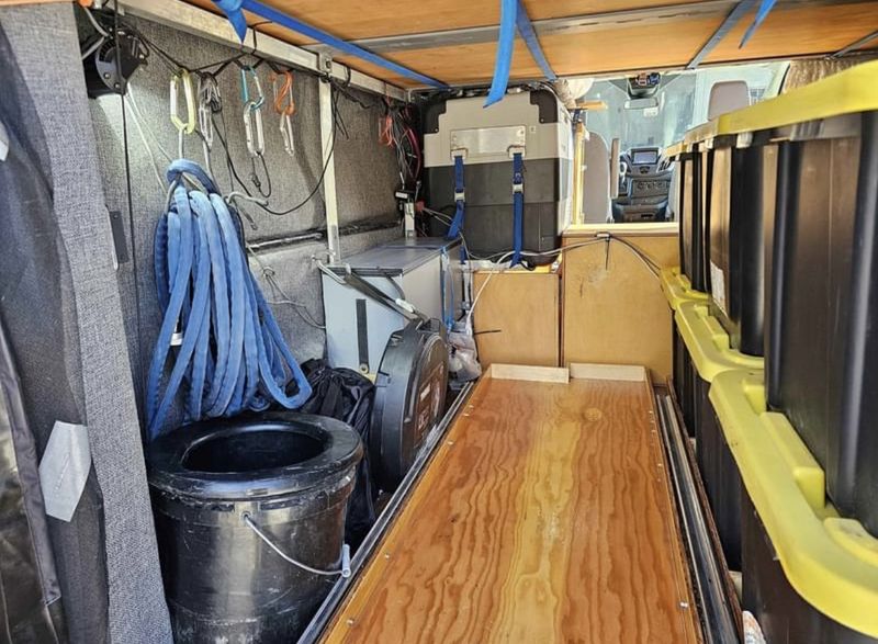 Picture 5/13 of a 2015 Ford Transit set up for full off-grid living: $55,000 for sale in Saint Paul, Minnesota