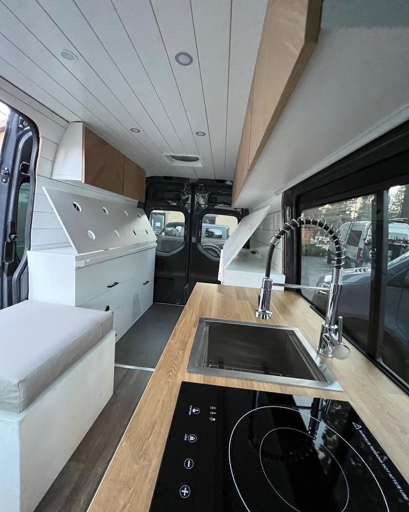 Picture 4/16 of a NEW 2022 144 diesel Sprinter Foldable bed / 12v A/C / shower for sale in Big Bear City, California