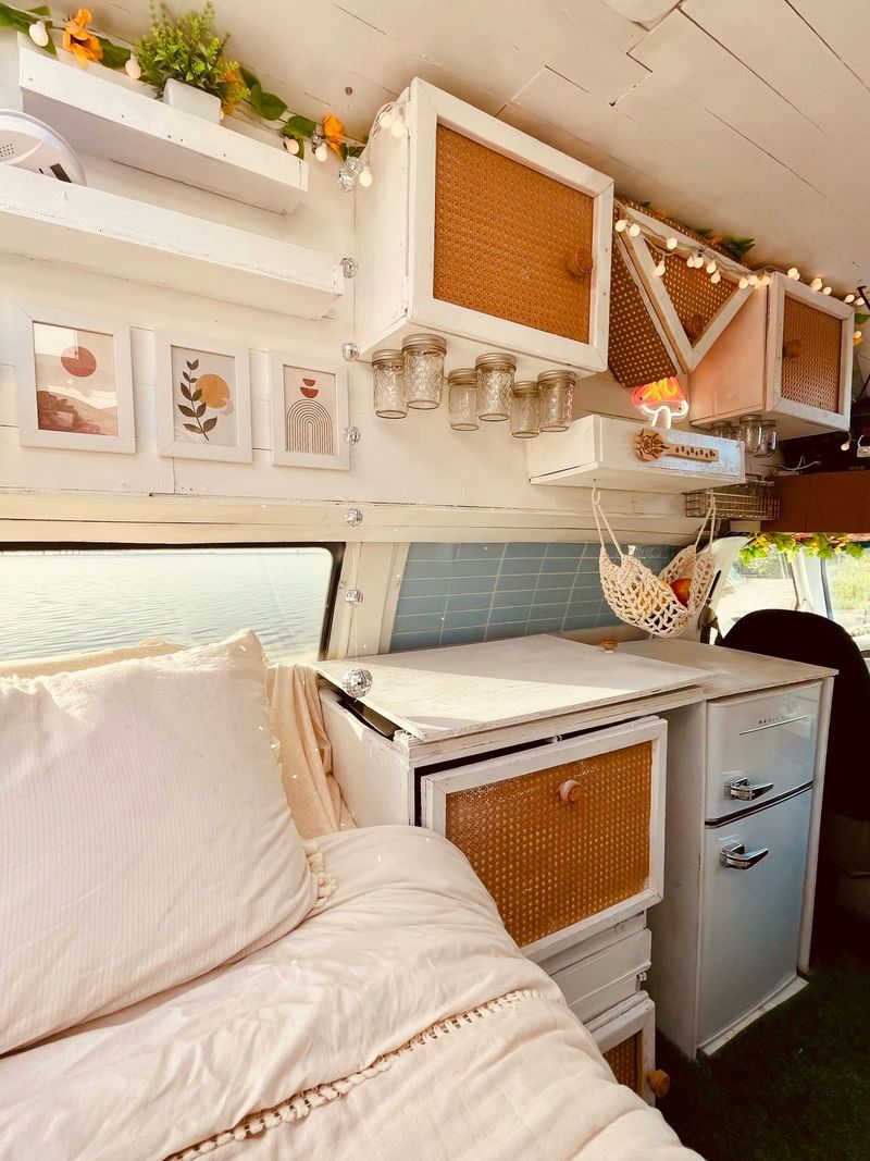 Picture 4/44 of a ✨🦋🕊️Dreamy Blue Boho High Top Camper Van  for sale in Saint Petersburg, Florida
