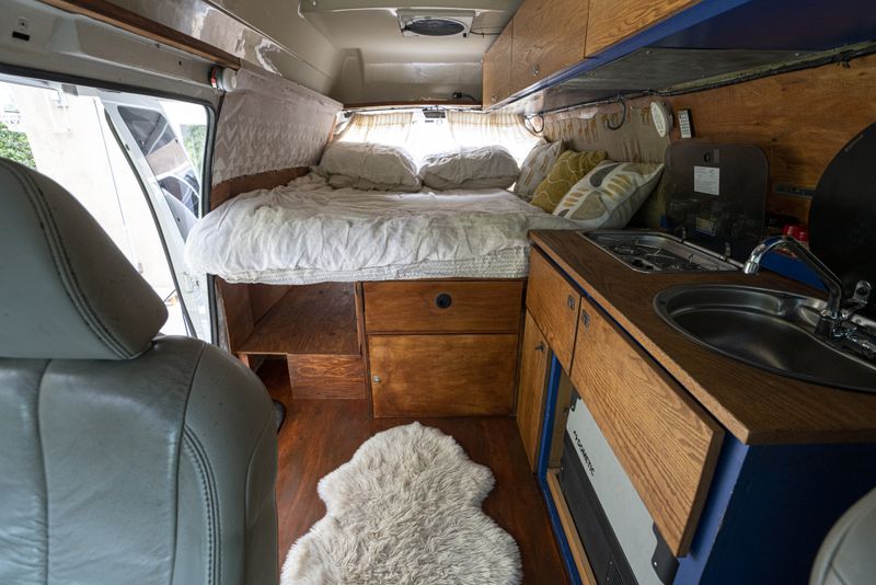 Picture 2/22 of a 1994 Ford e150 4x4 camper van life conversion high top for sale in Los Angeles, California