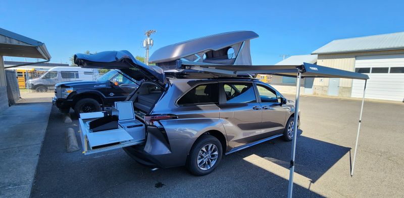 Picture 1/13 of a 2024 Toyota Sienna LE AWD Hybrid with Poptop for sale in Eugene, Oregon