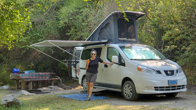 Picture 1/20 of a 2021 Recon Envy Pop Top Camper Van Fits in Your Garage for sale in Reno, Nevada