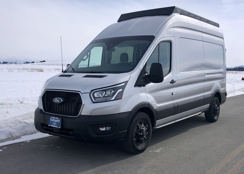 Picture 1/10 of a 2023 AWD Ford Transit 350 Ecoboost High Roof  for sale in Kalispell, Montana